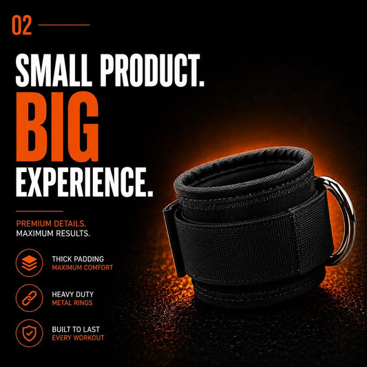 Cable Machine Ankle Straps